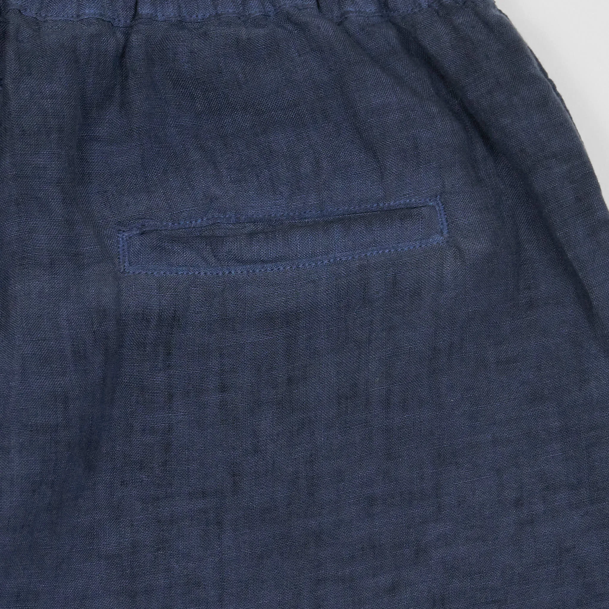 120% Lino Ladies Wide Cut Linen Easy  Pants