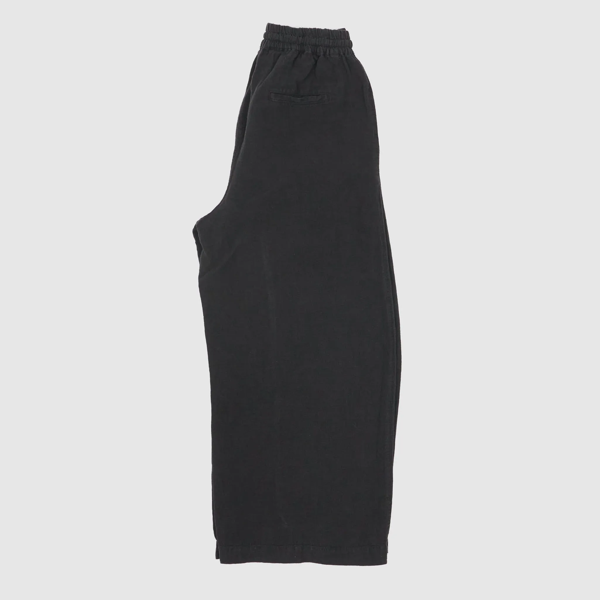 120% Lino Ladies Wide Cut Linen Easy  Pants