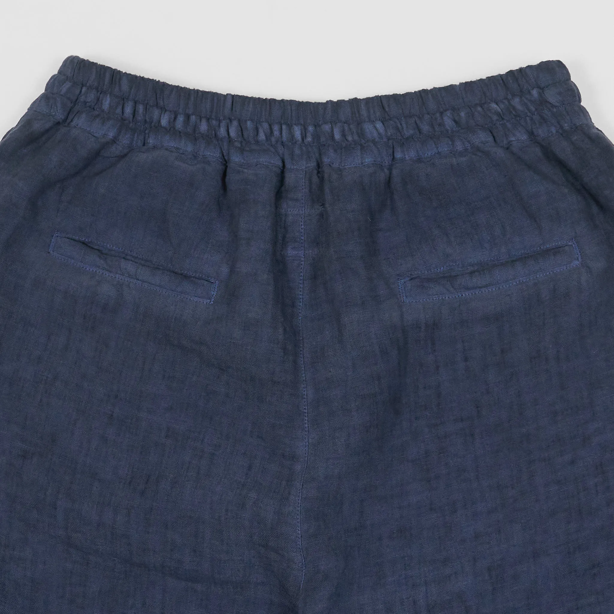 120% Lino Ladies Wide Cut Linen Easy  Pants
