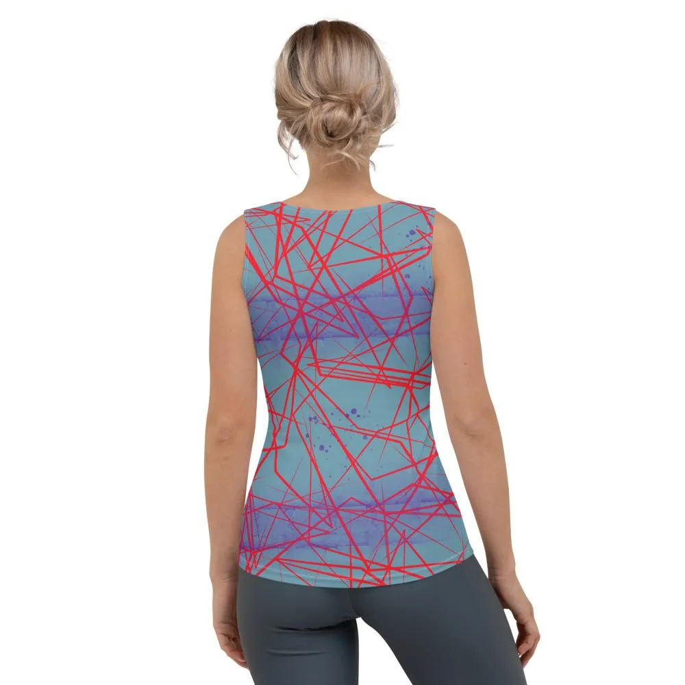 Abstract Lines Tank Top
