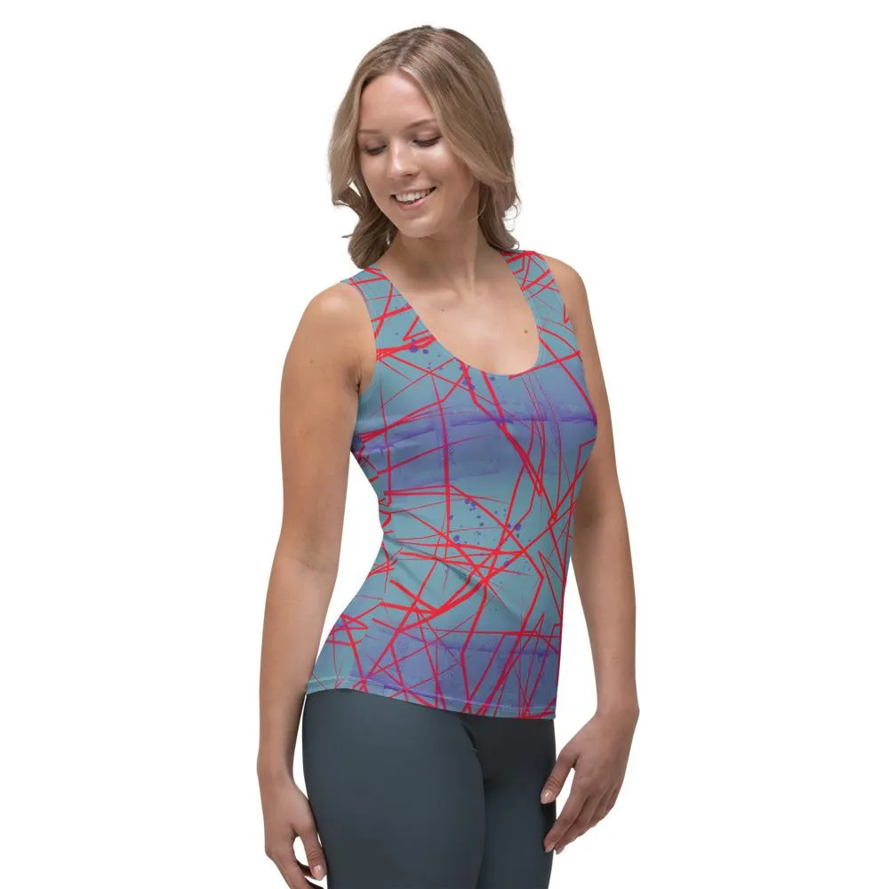 Abstract Lines Tank Top