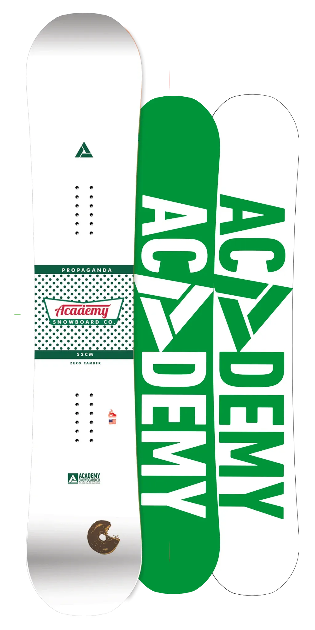 Academy Krispy Kreme Propaganda Series 154cm Snowboard