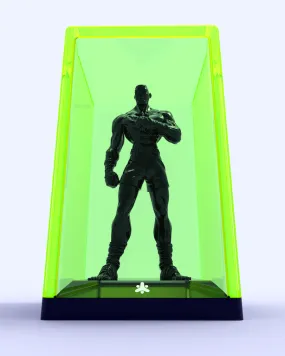 Akrolith Fighter 9-inch Deluxe resin statue with case