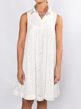 Alesia Dress - White