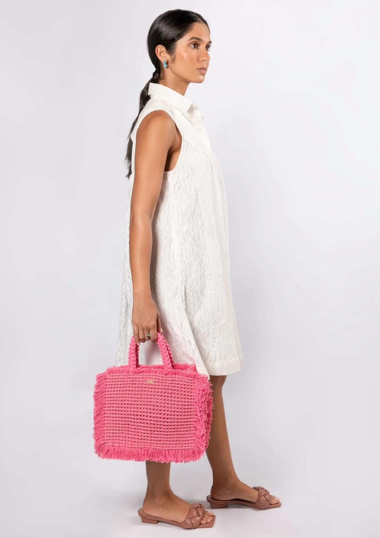 Alesia Dress - White