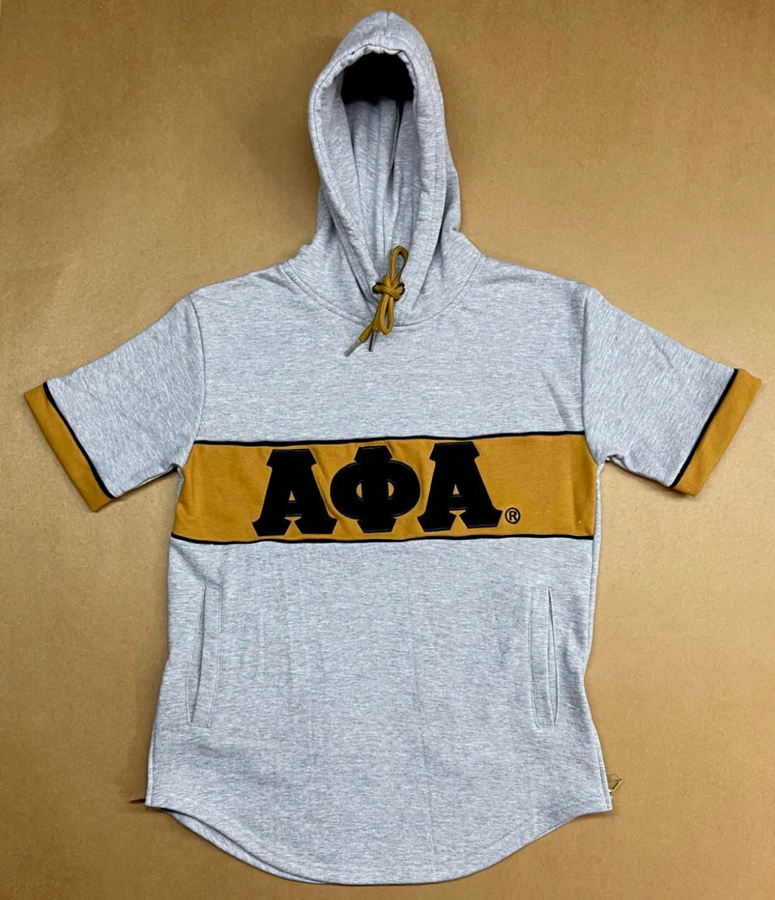 Alpha Grey SS Hoodie