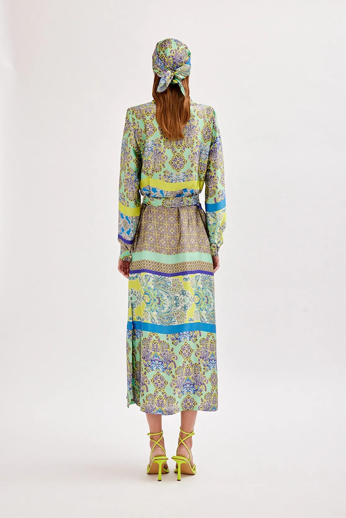 Arggido  shirt dress orange 46636