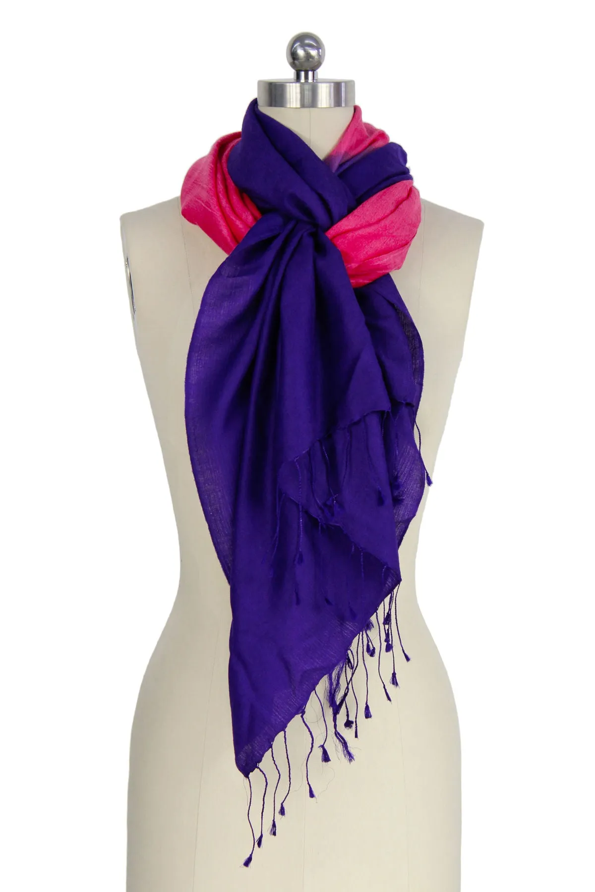 Arielle Summer Ombre Cashmere Pashmina Scarf