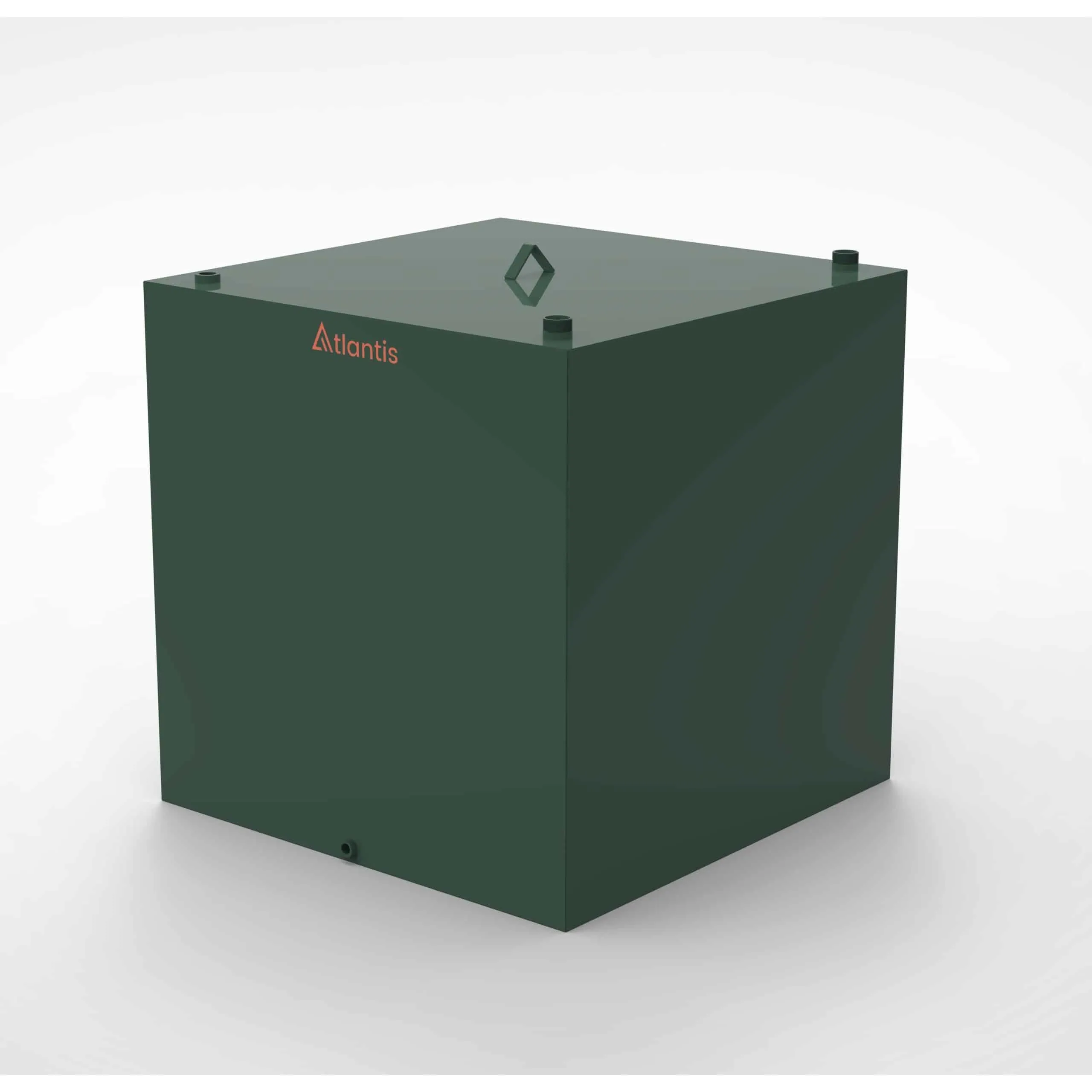 Atlantis 1800 Litre Steel Single Skin Oil Tank