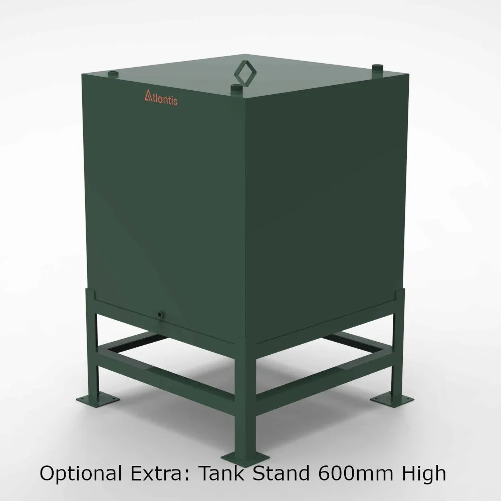 Atlantis 1800 Litre Steel Single Skin Oil Tank