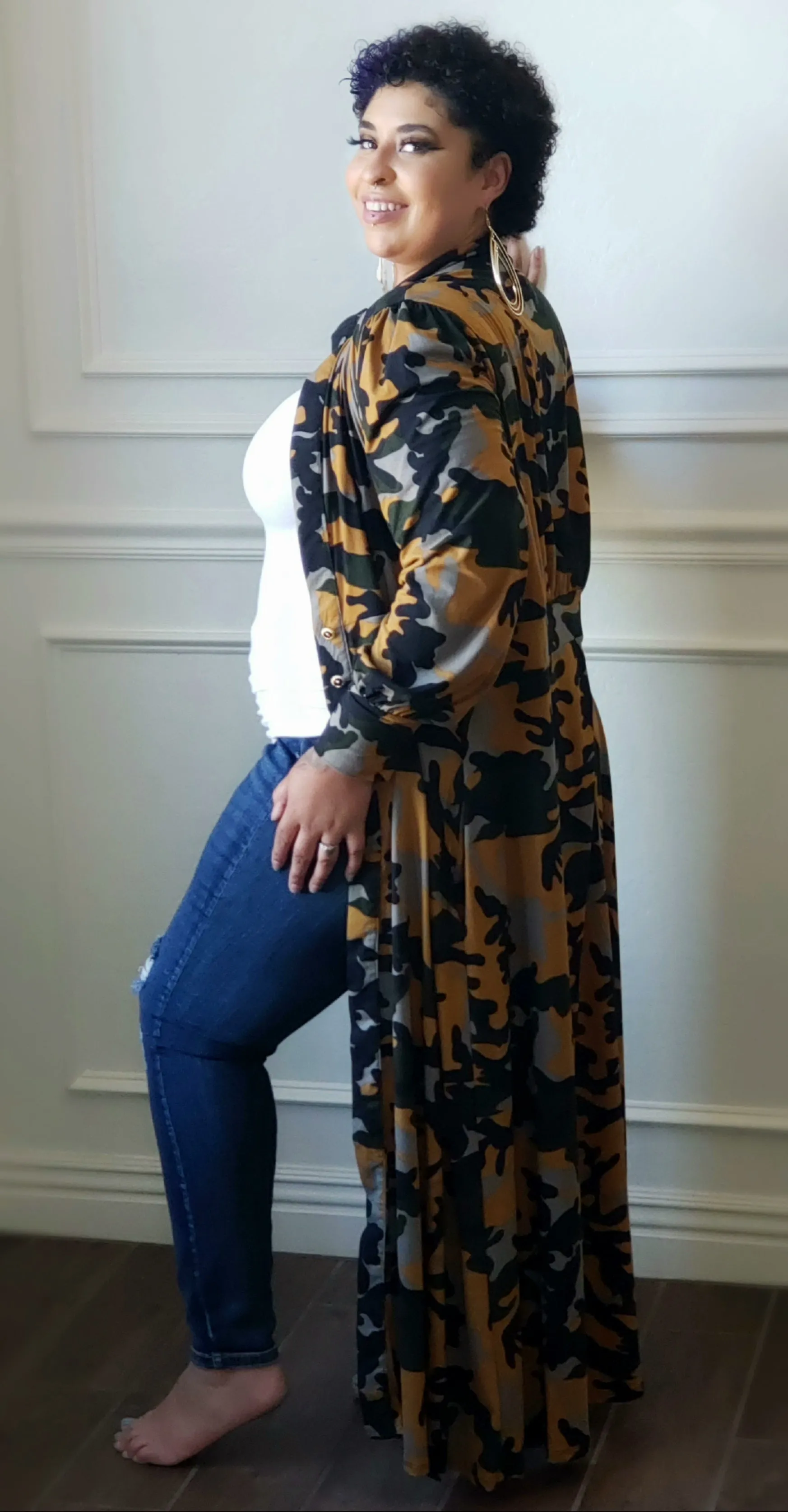 Aztec Gold Camouflage Jacket