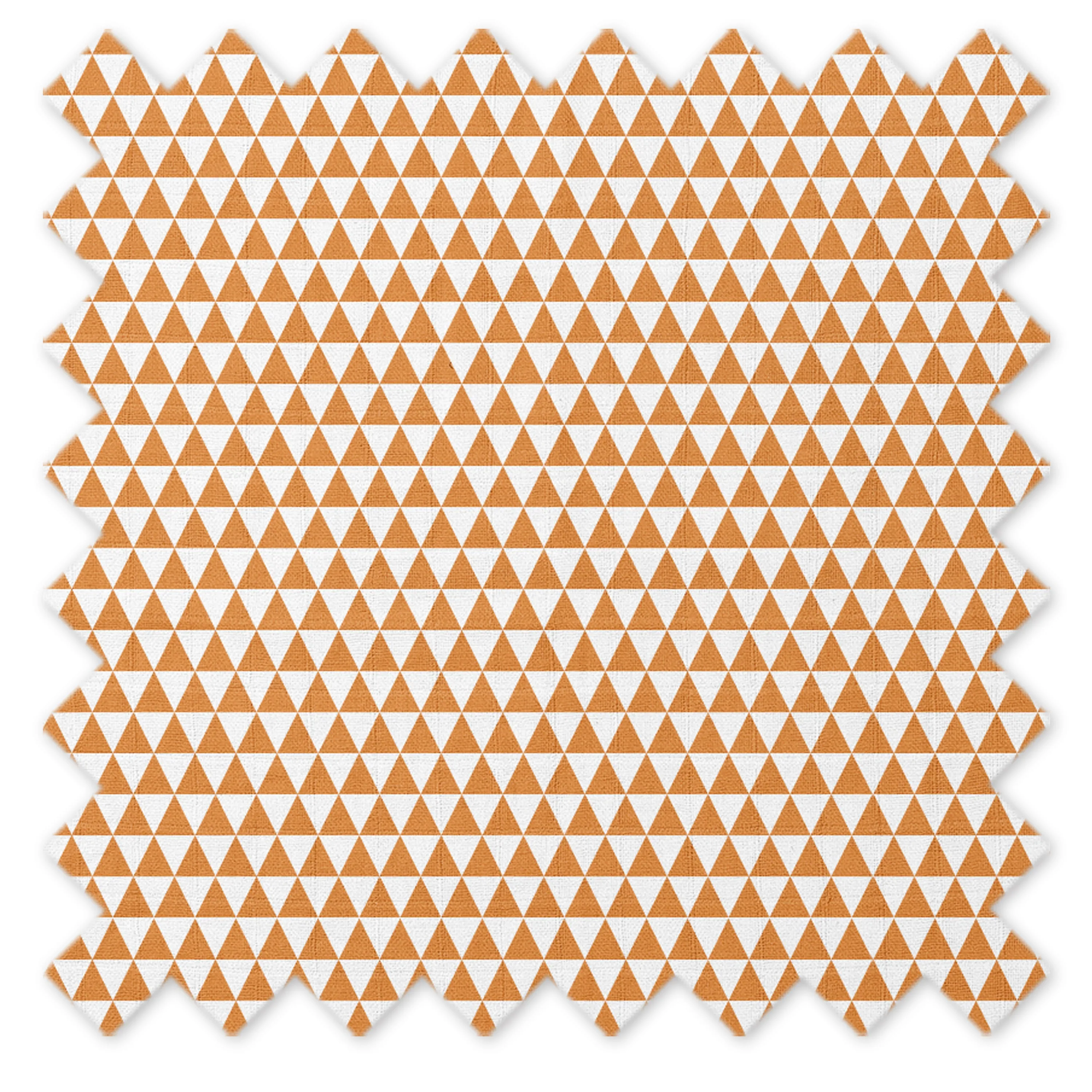 Bacati - Liam Triangles Orange Muslin Nursing Scarf