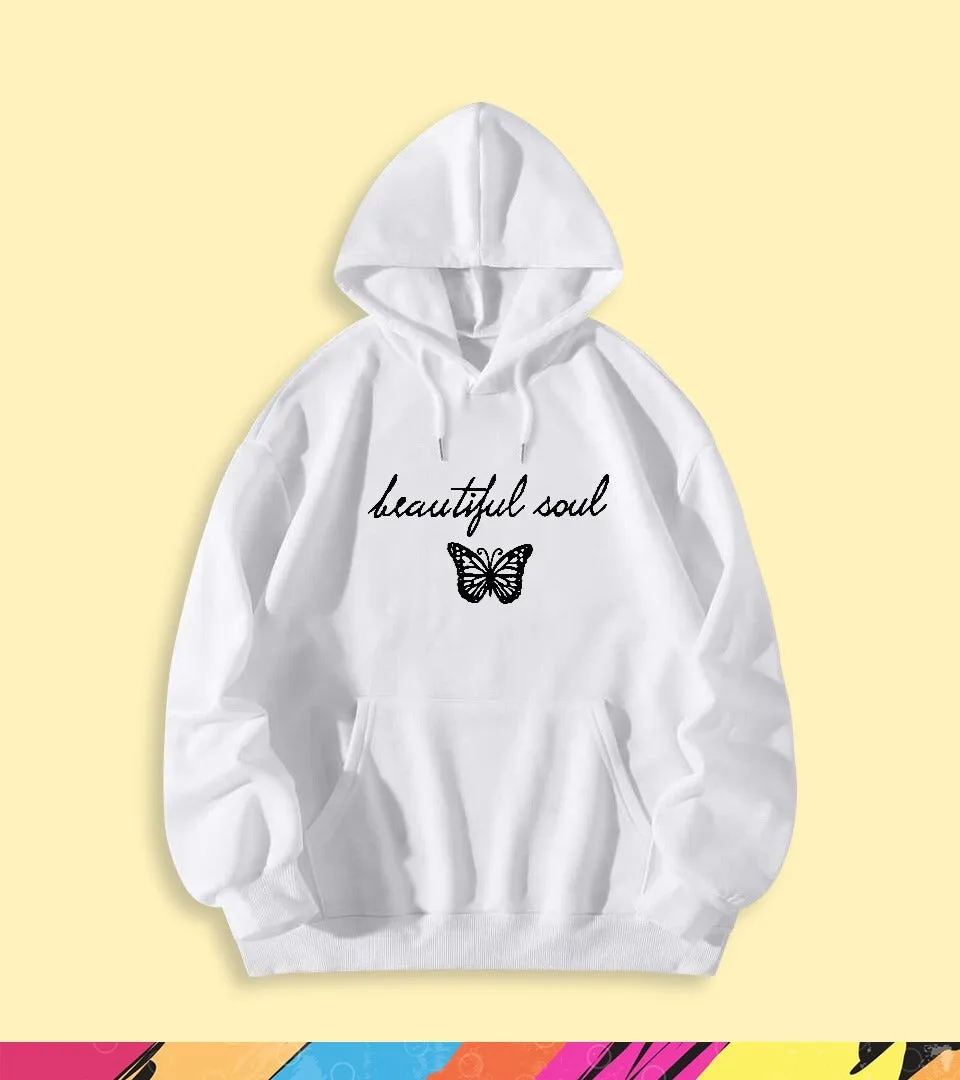 BEAUTIFUL SOUL BUTTERFLY HOODIE
