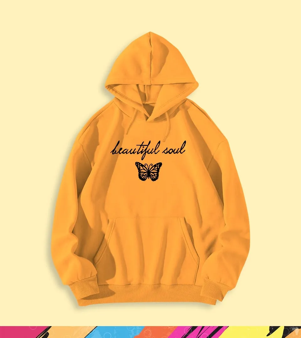 BEAUTIFUL SOUL BUTTERFLY HOODIE