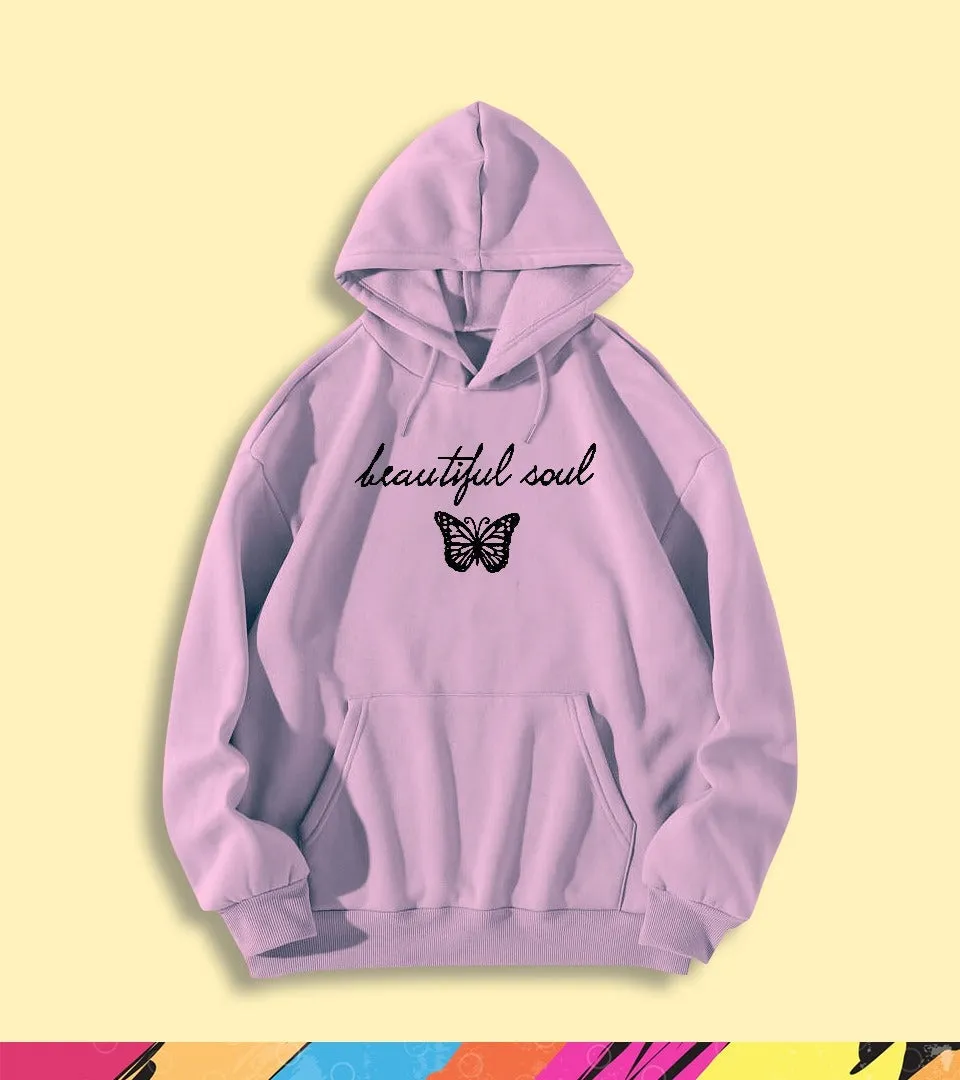 BEAUTIFUL SOUL BUTTERFLY HOODIE