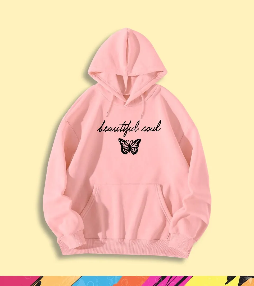BEAUTIFUL SOUL BUTTERFLY HOODIE