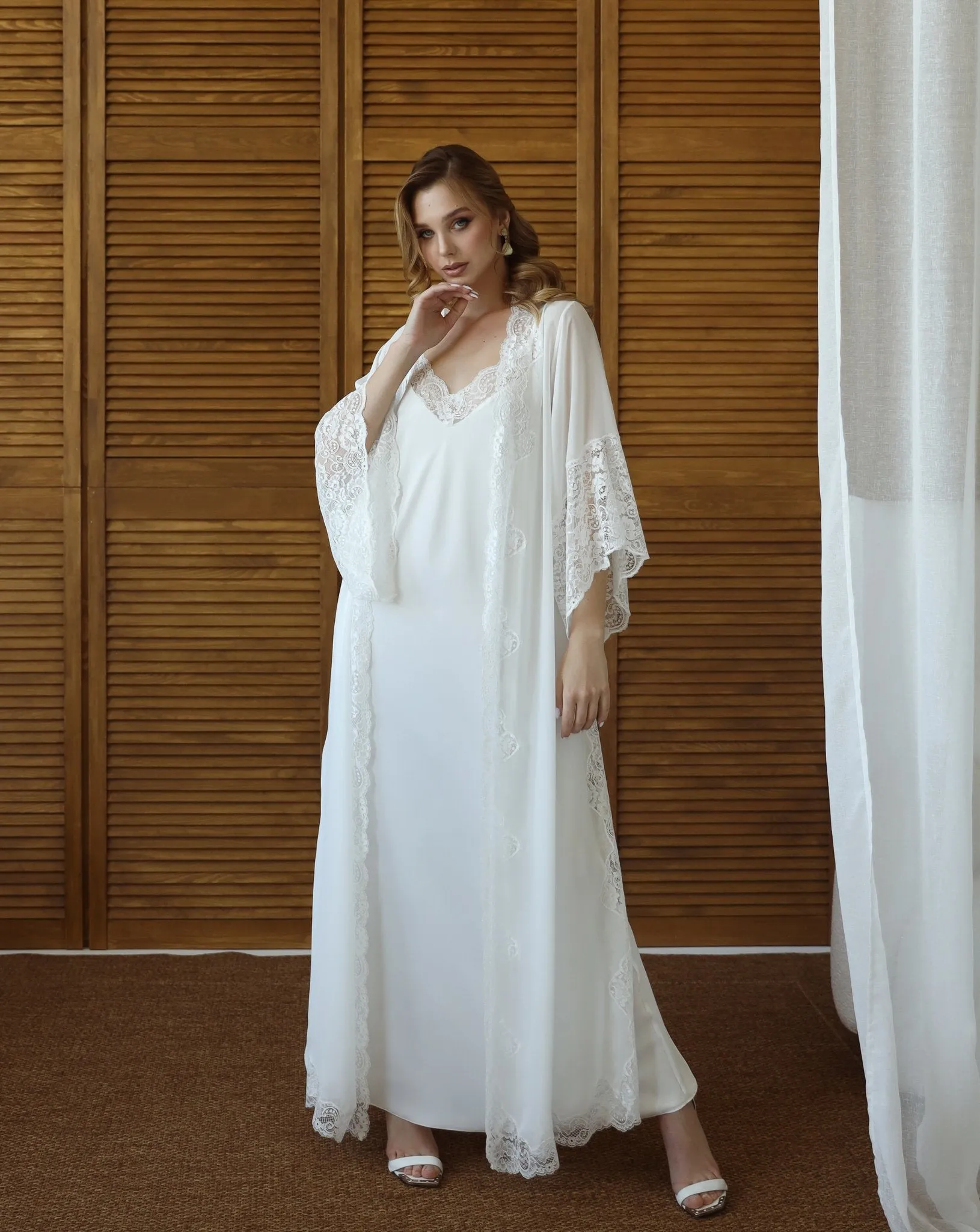 Belle Robe and Nightgown Set