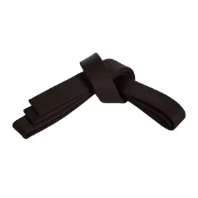 Belts, Black, Double Wrap, Heat Sealed Ends