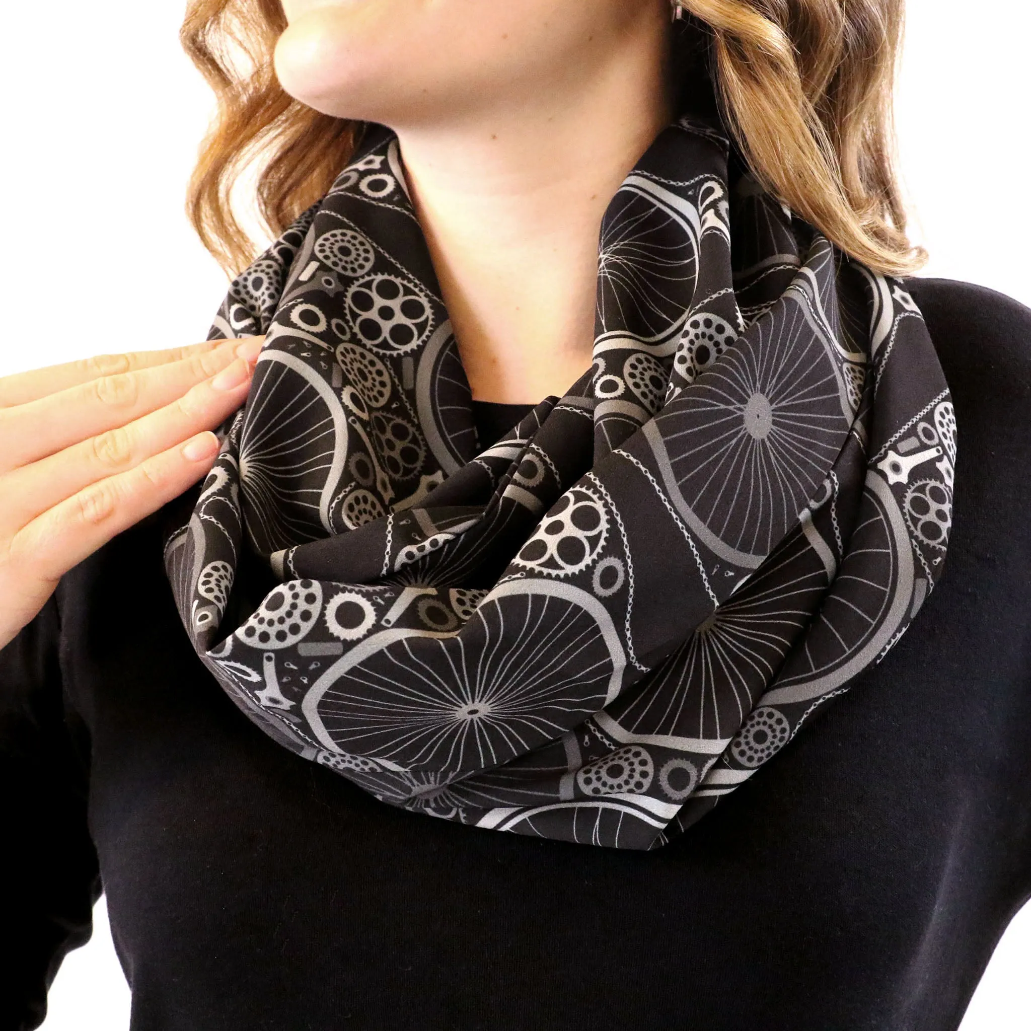 Bike Parts Infinity Scarf