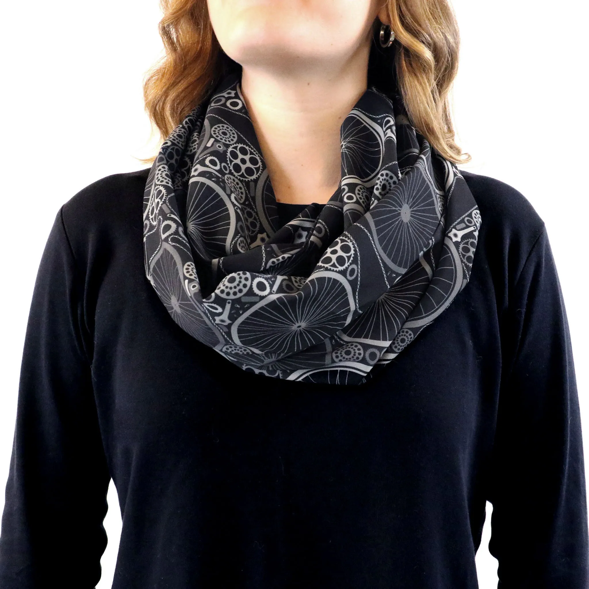 Bike Parts Infinity Scarf