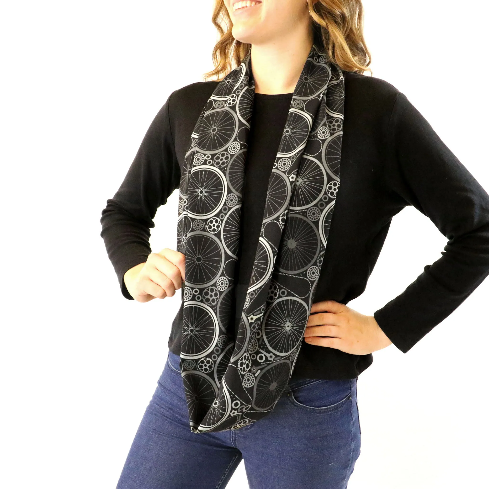 Bike Parts Infinity Scarf