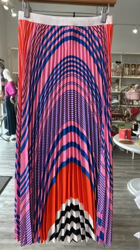 Blue/Pink Stripe Skirt