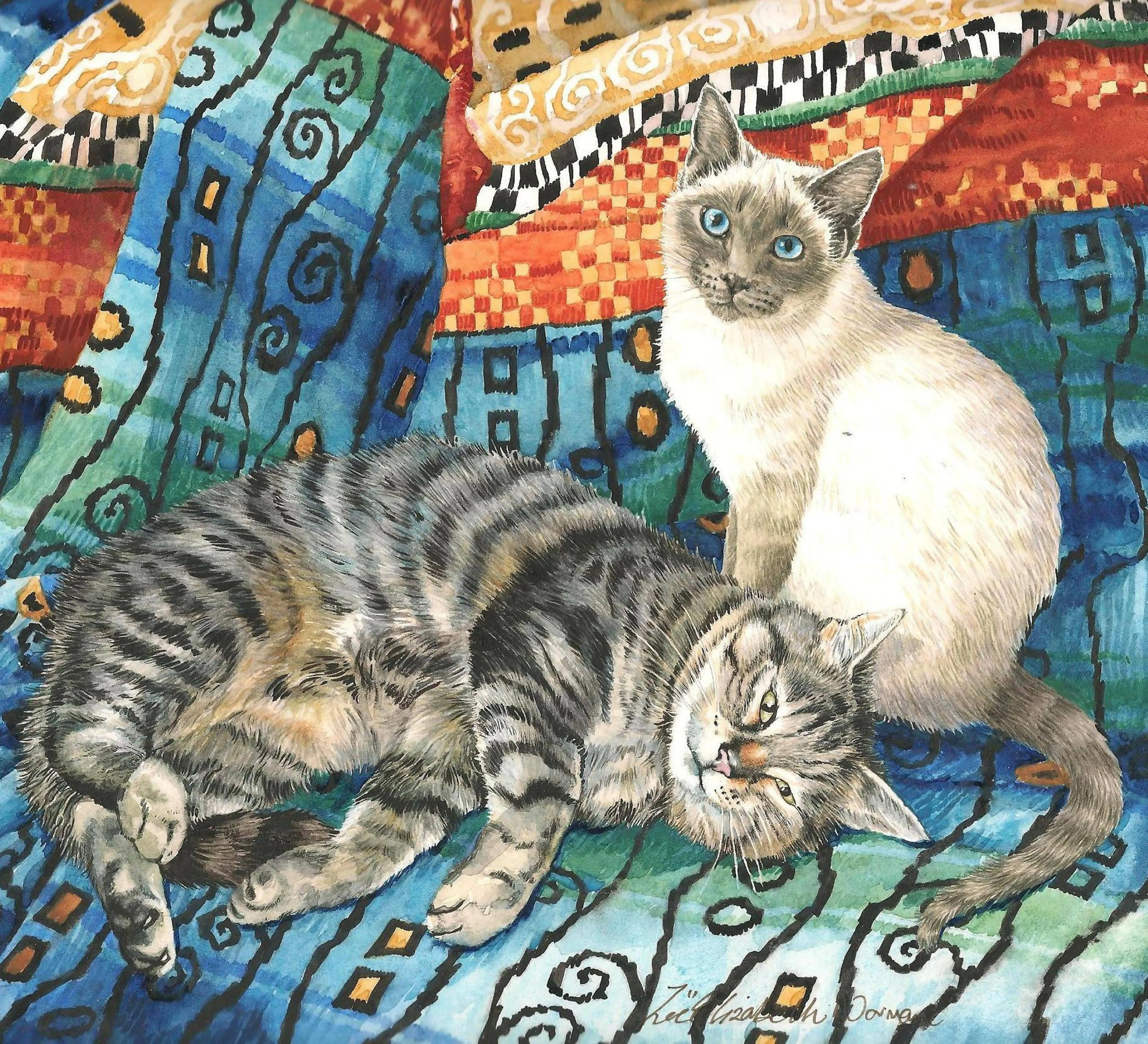 Bonnie and Bramble - Print