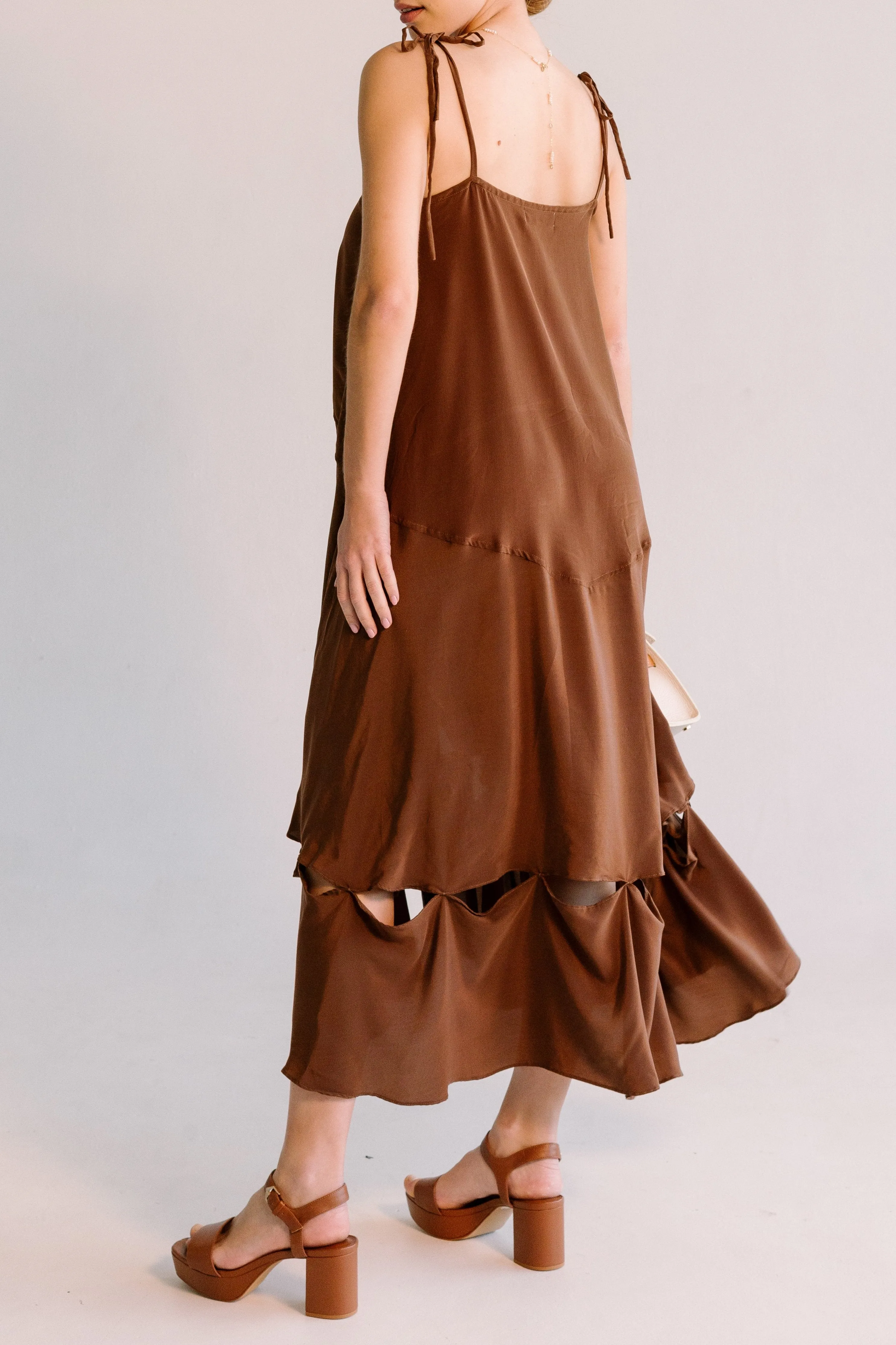 Carmela Dress #1 - Tan