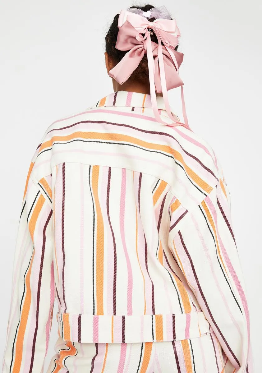 Carnival Kiss Striped Jacket
