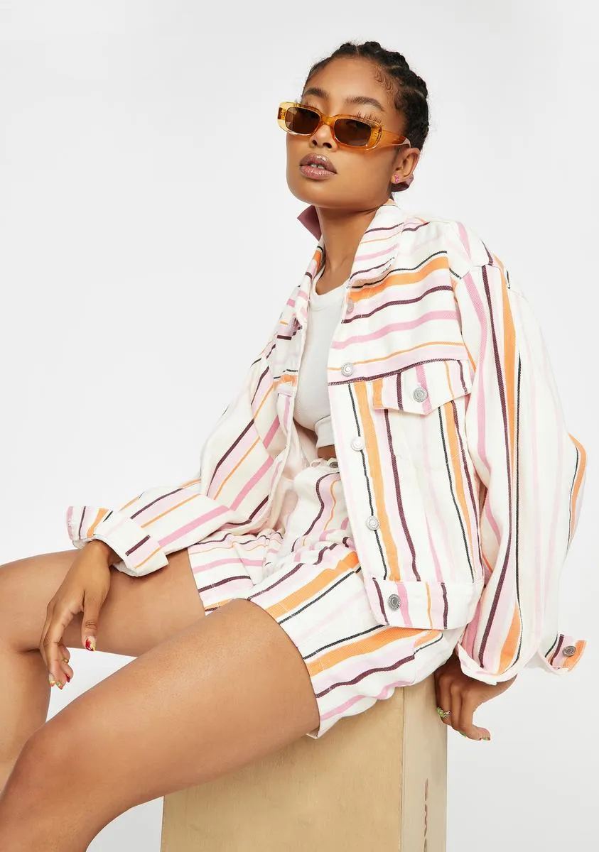 Carnival Kiss Striped Jacket