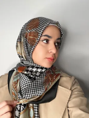 Checked Scarf