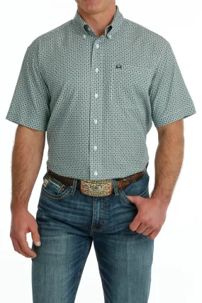 CINCH ARENAFLEX GEO SS BUTTON SHIRT