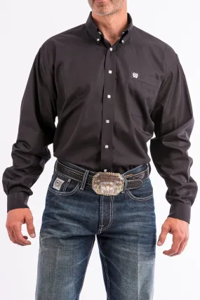 CINCH SOLID BLACK BUTTON SHIRT