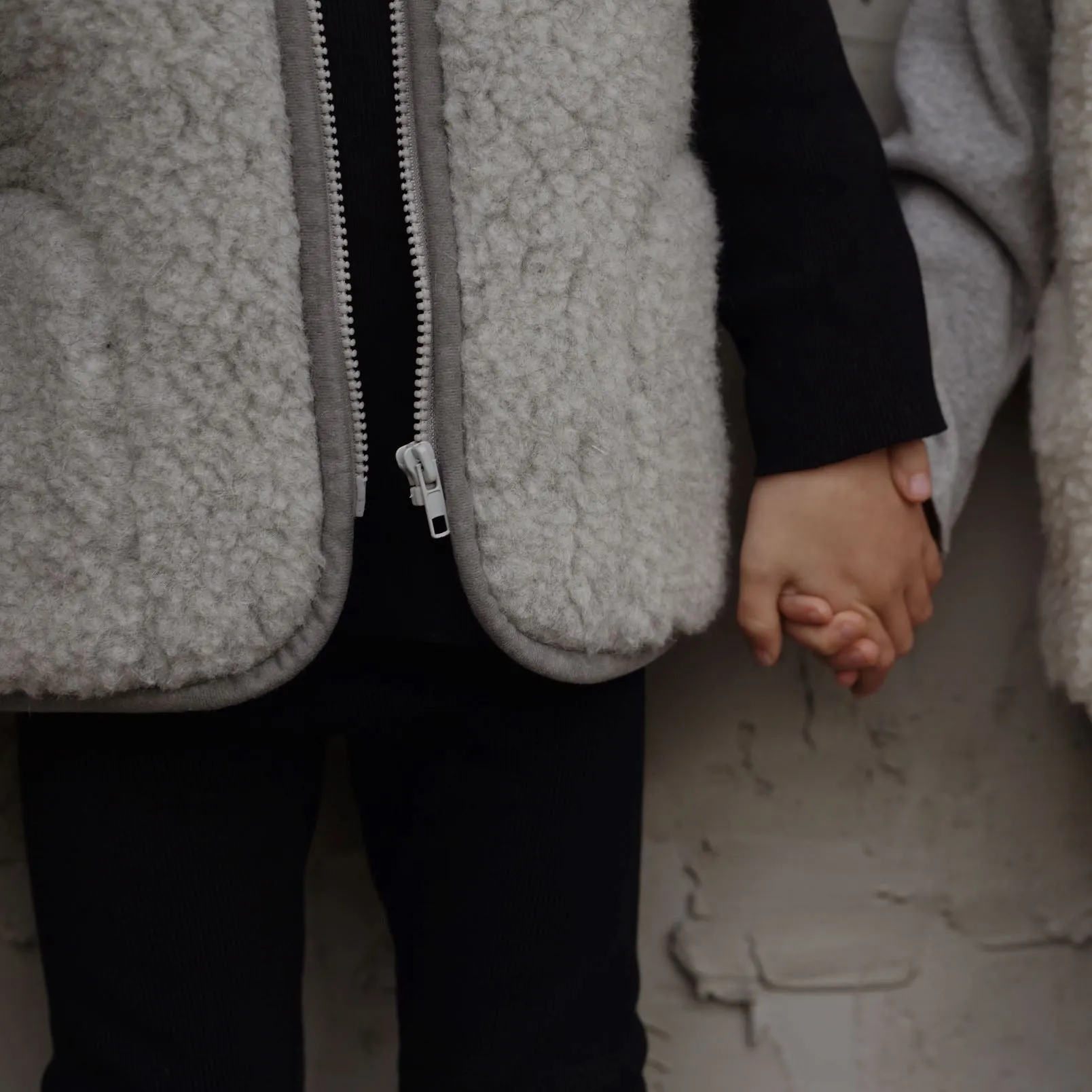 Clara 100% Wool Vest (Grey)