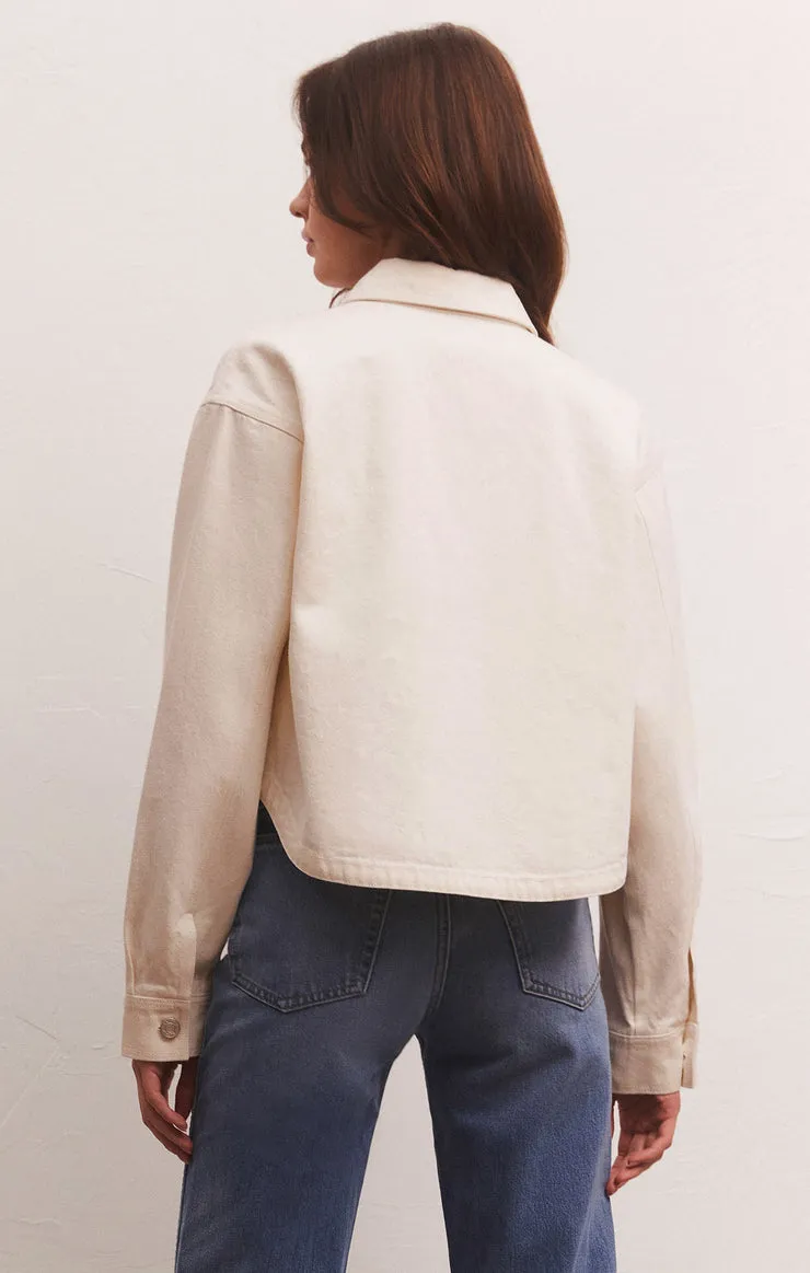 Cropped Denim Jacket