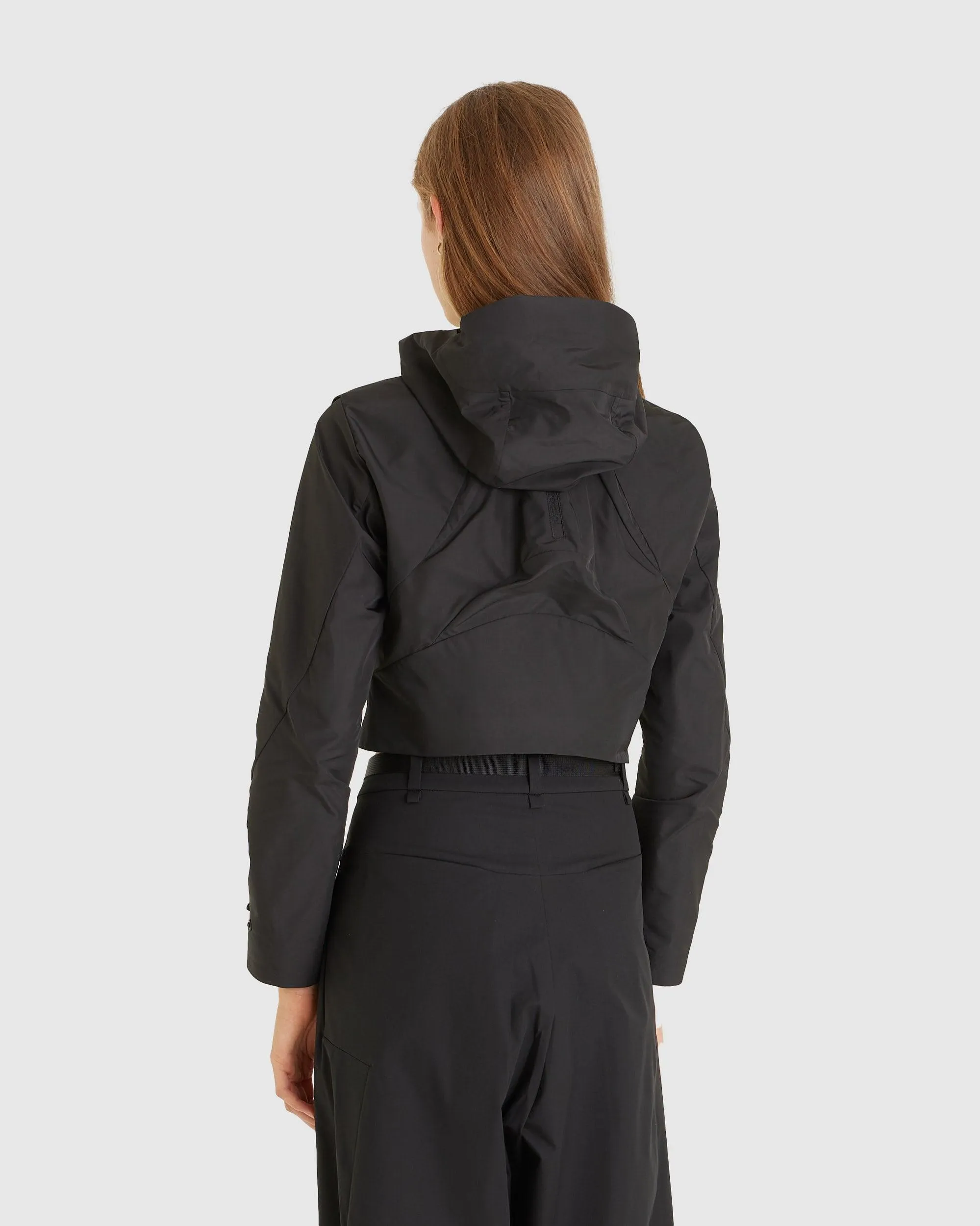 Cropped Shell Jacket
