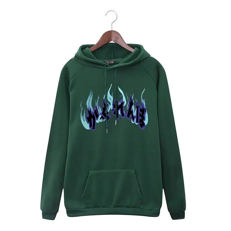 Dark Style Letters Oversize Hoodie