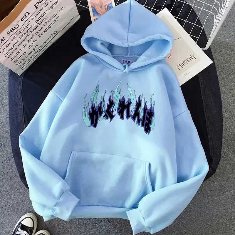 Dark Style Letters Oversize Hoodie
