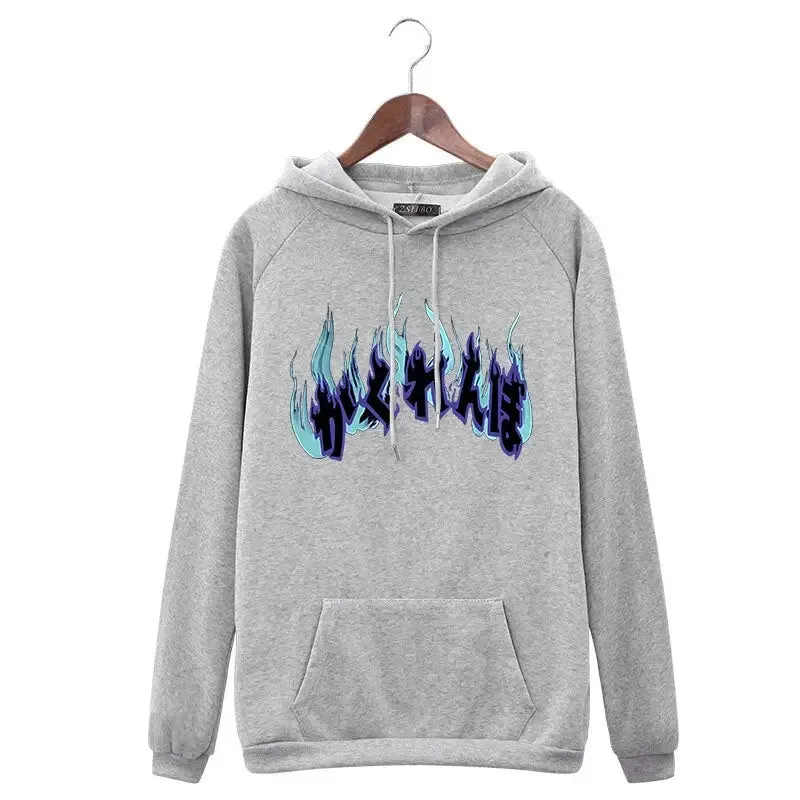 Dark Style Letters Oversize Hoodie