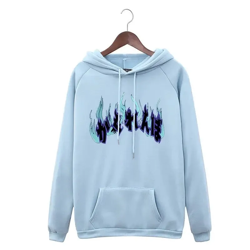 Dark Style Letters Oversize Hoodie