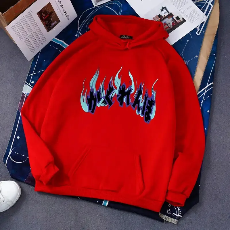 Dark Style Letters Oversize Hoodie