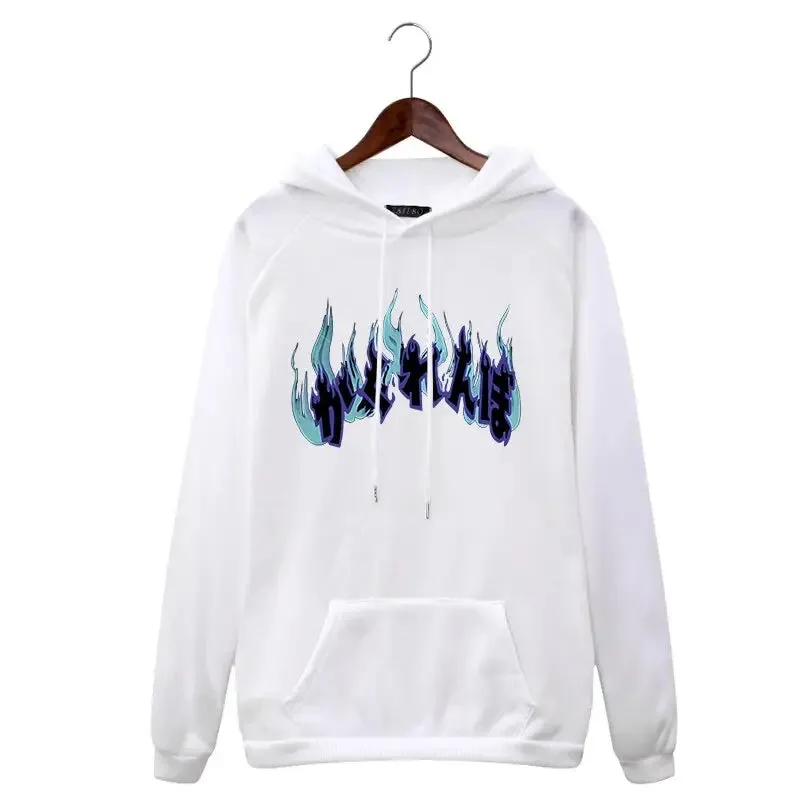 Dark Style Letters Oversize Hoodie