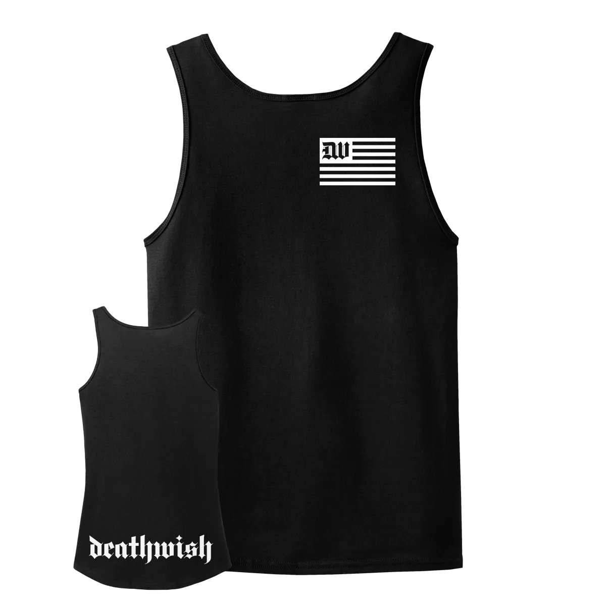 Deathwish "Flag" Black Tank Top