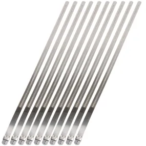 DEI 010213 Ties Positive Lock Stainless Steel 12mm x 20in (10 pc)