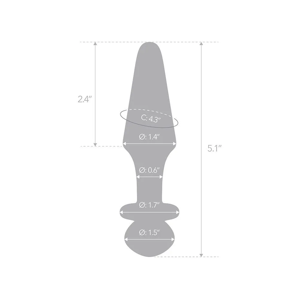 Diamond Lotus Artisanal Butt Plug