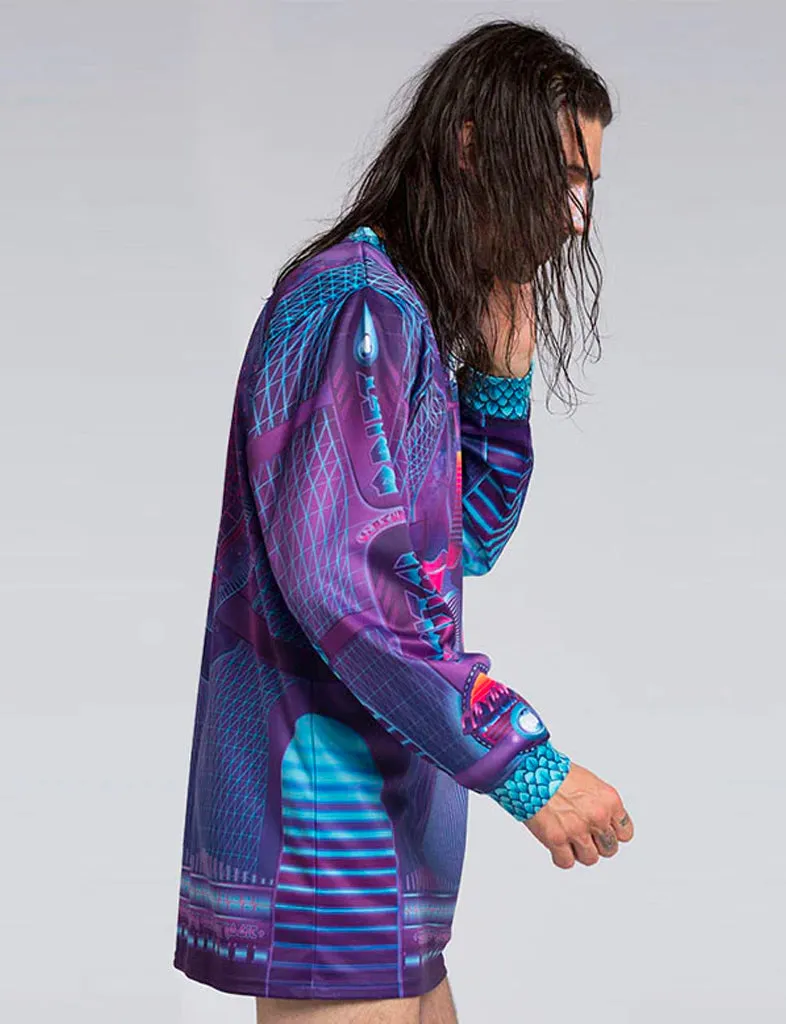 DIGITAL DRIFT LONGSLEEVE / DRESS