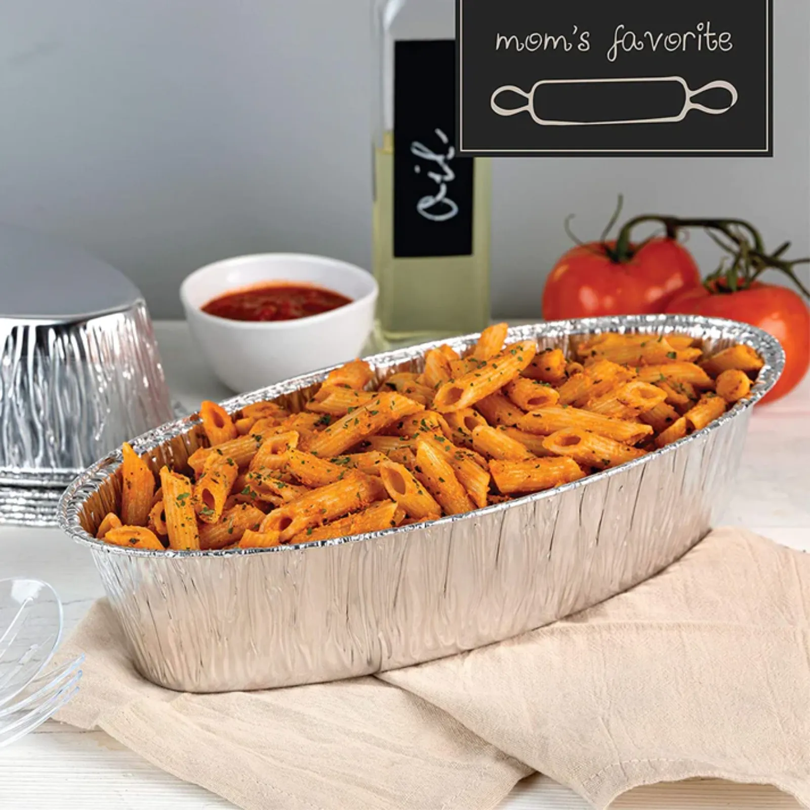 Disposable Aluminum 2lb Small Oval Loaf Pans: Ideal for Baking