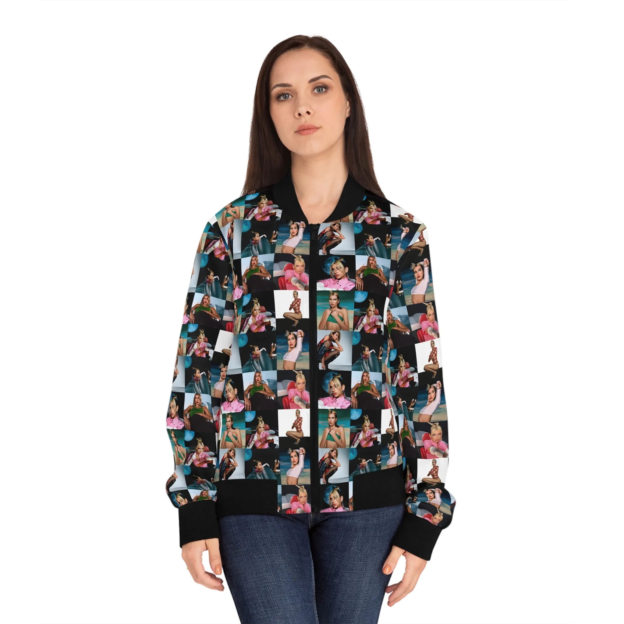 Dua Lipa Future Nostalgia Mosaic Women's Bomber Jacket