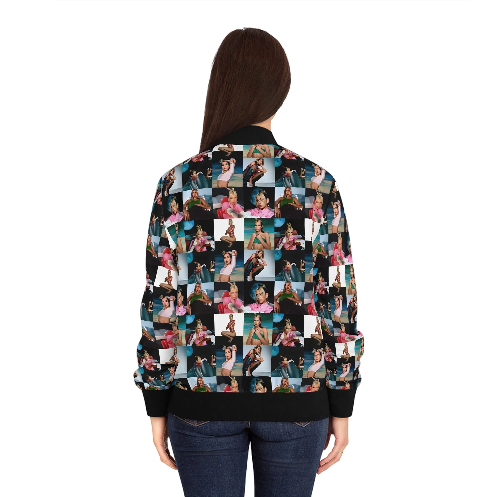 Dua Lipa Future Nostalgia Mosaic Women's Bomber Jacket
