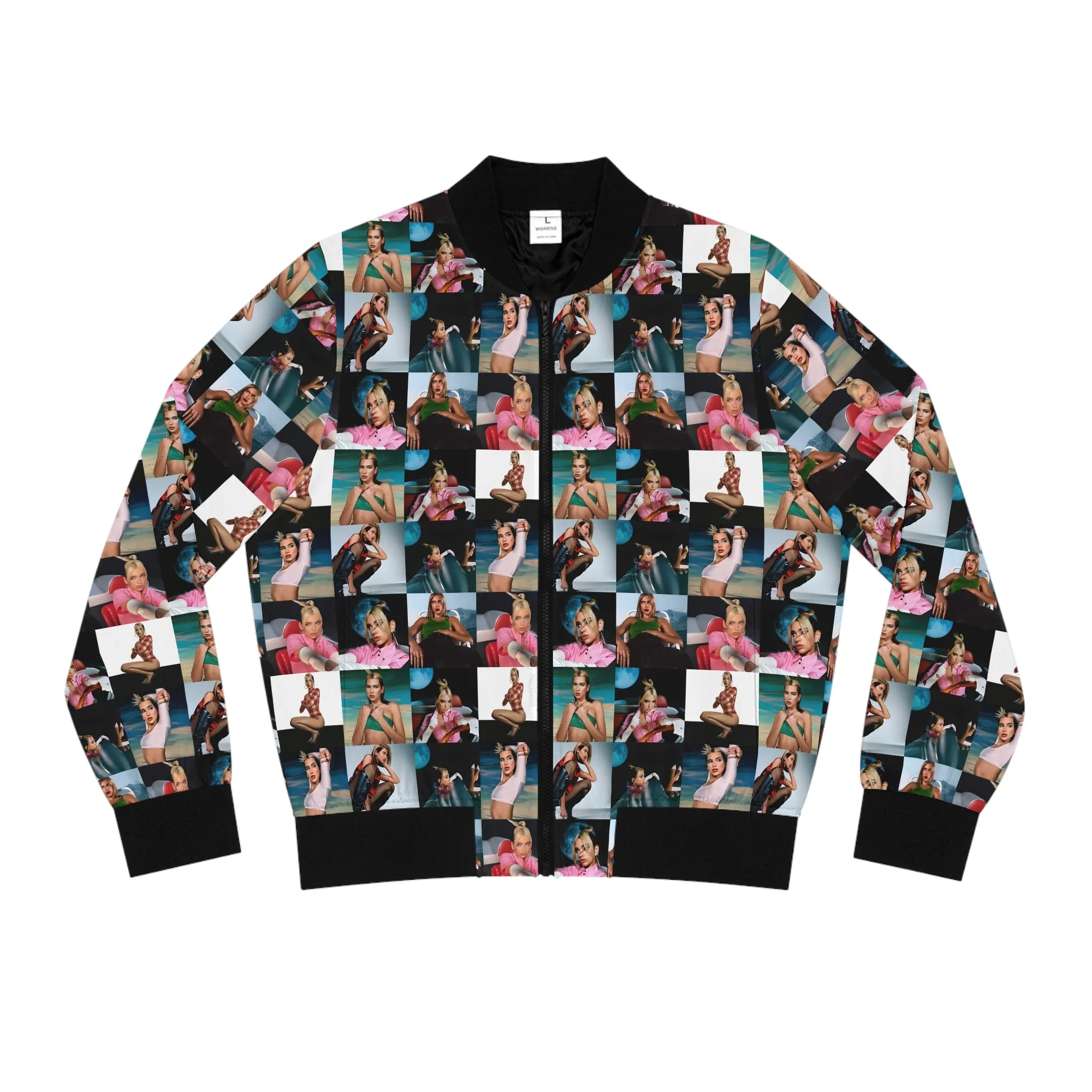 Dua Lipa Future Nostalgia Mosaic Women's Bomber Jacket